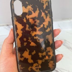 iPhone XS phone case tortoise